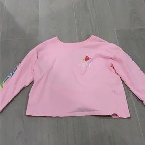 Forever 21 PlayStation Shirt Girls Kids Size 13-14